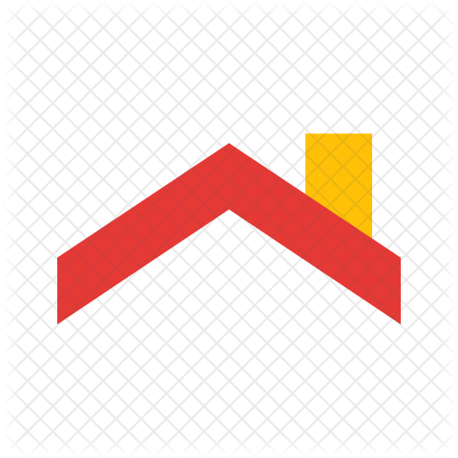 512x512 Roofing Icon Of Flat Style