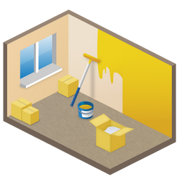 256x256 New Room Icon Download Large Home Icons Iconspedia