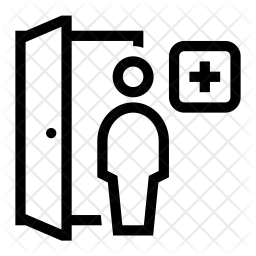 256x256 Recovery Room Icon Of Line Style