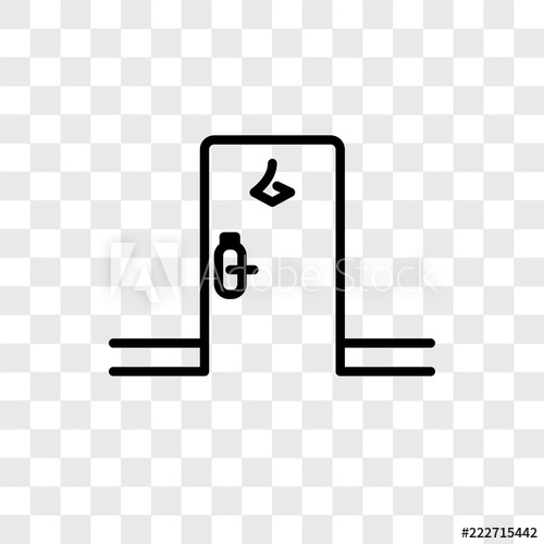 500x500 Room Icons Isolated On Transparent Background Modern And Editable