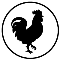 Rooster Icon at Vectorified.com | Collection of Rooster Icon free for ...