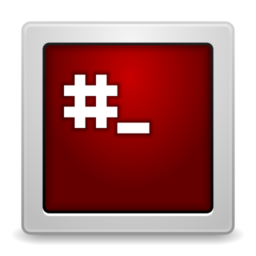 512x512 Apps Gksu Root Terminal Icon Matrilineare Iconset Sora Meliae