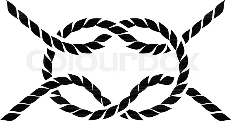 800x420 Rope Icon Simple Illustration Of Rope Stock Vector Colourbox