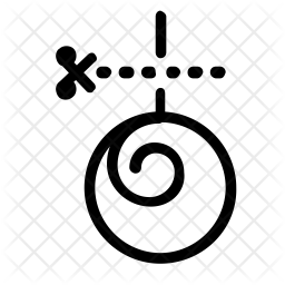 256x256 Cut The Rope Icon Of Line Style