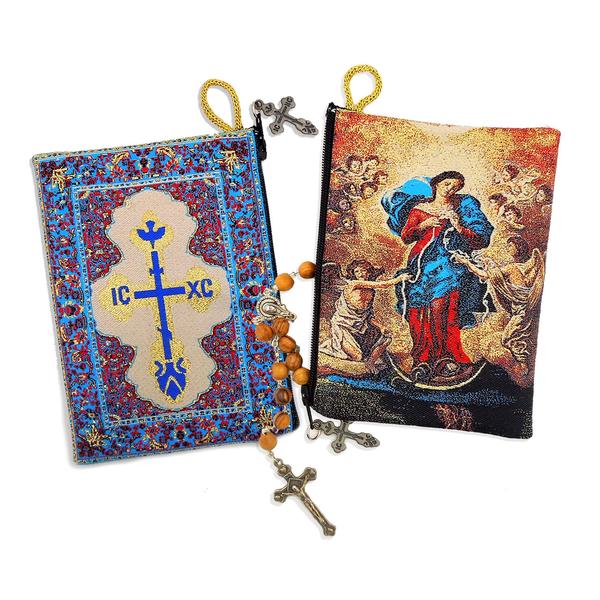 600x600 Rosary Icon Pouch