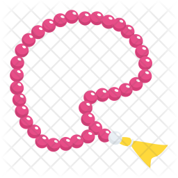 256x256 Rosary Icon Of Flat Style