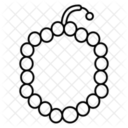 256x256 Rosary Icon Of Line Style