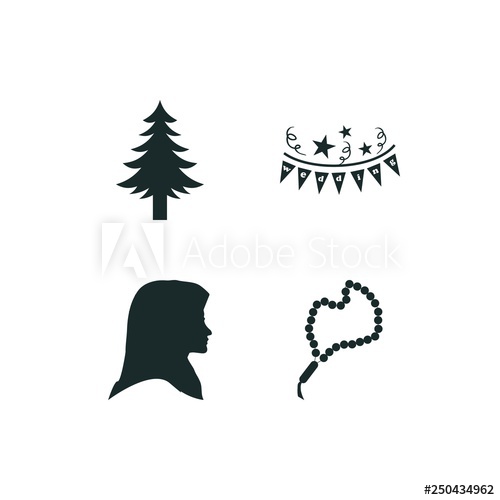 500x500 Religion Icon Set Religion Rosary Icon And Wedding Garlands Icon