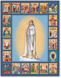 216x274 Fatima Rosary Icon