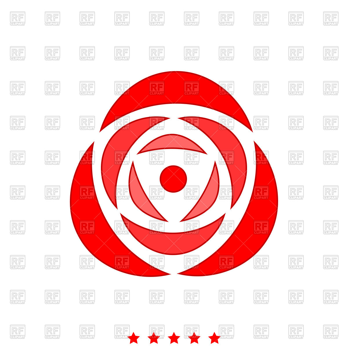 1200x1200 Red Rose Icon On White Background Vector Image Of Plants