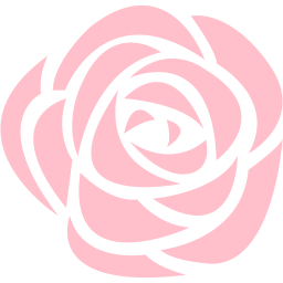 256x256 Pink Rose Icon