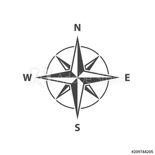 500x500 Wind Rose Icon