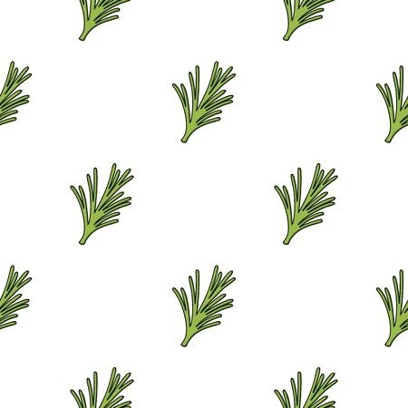 450x450 Rosemary Icon In Cartoon Style Isolated On White Background Herb
