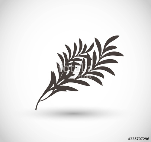 500x472 Rosemary Vector Icon Stock Image And Royalty Free Vector