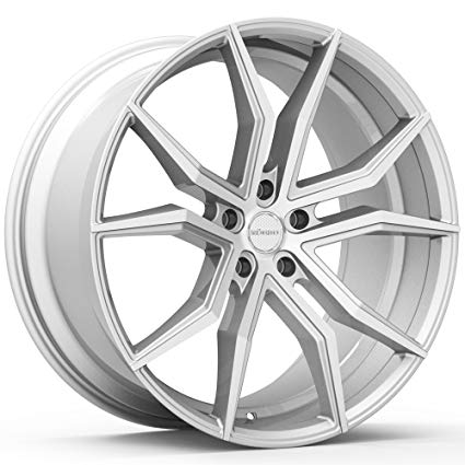 425x425 Rosso Icon Silver Wheel With Machined Finish