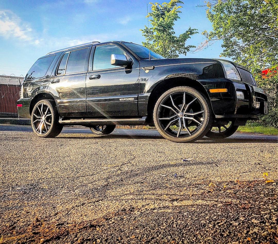1080x949 Rimtyme Custom Wheels Tires Mercury Mountaineer On Rosso