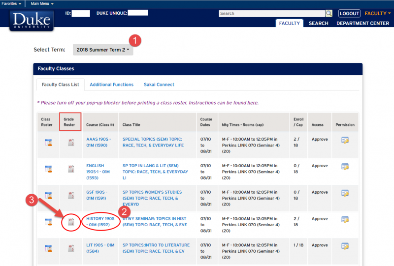 800x541 Grade Rosters Office Of The University Registrar