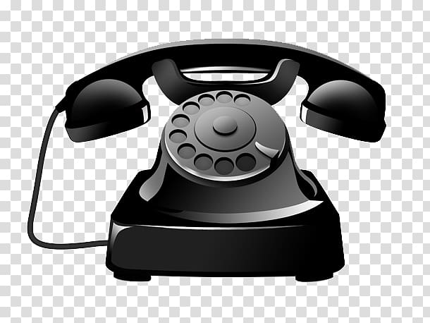 610x458 Black Rotary Telephone Illustration, Telephone Icon, Antique Black