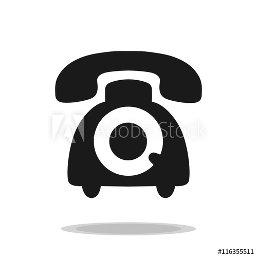 Rotary Phone Icon at Vectorified.com | Collection of Rotary Phone Icon ...