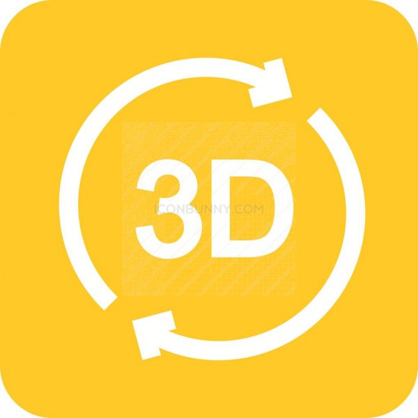 600x600 Rotation Flat Round Corner Icon