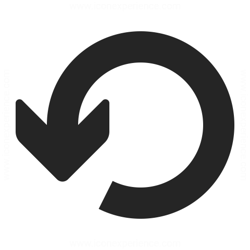 512x512 Rotate Left Icon Iconexperience