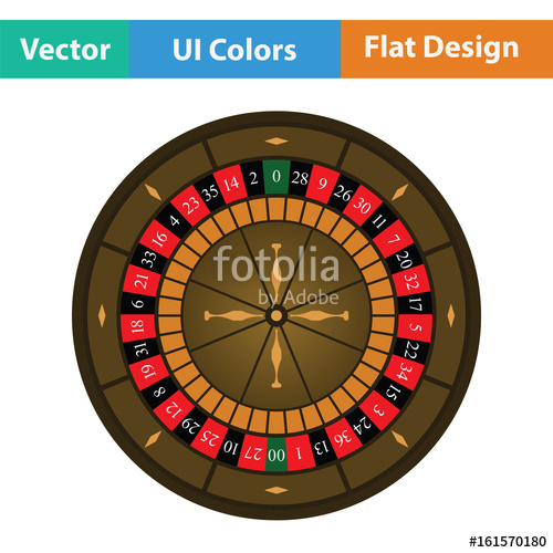 500x500 Roulette Wheel Icon Stock Image And Royalty Free Vector
