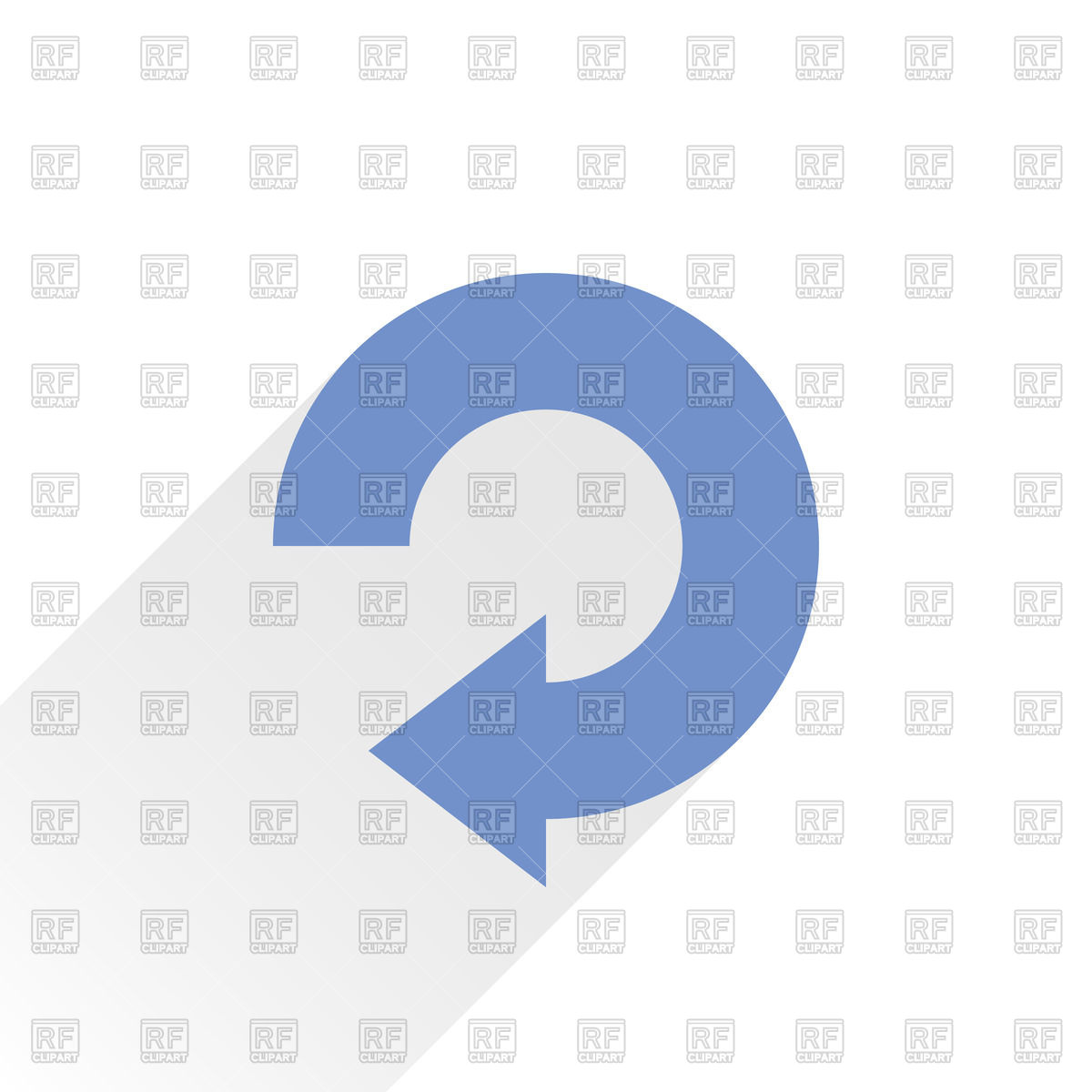 1200x1200 Blue Reload Icon