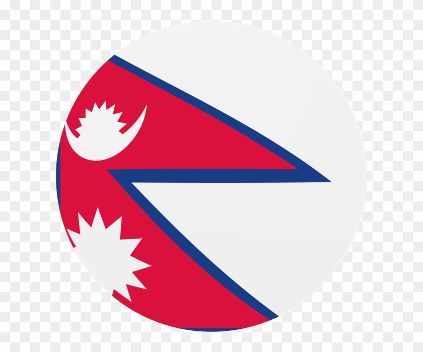 840x699 Nepal Round Flag Icon