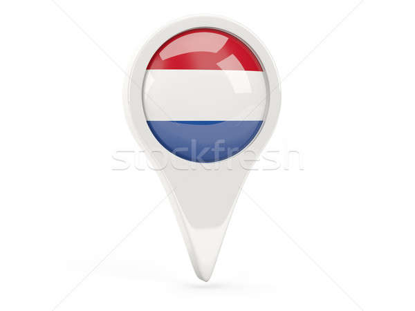 600x450 Round Flag Icon Of Netherlands Stock Photo Mikhail Mishchenko