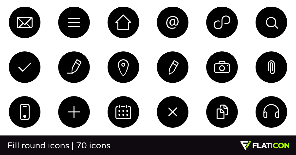 1200x630 Fill Round Icons Free Icons