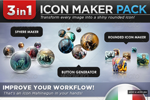 300x200 Round Icon Maker