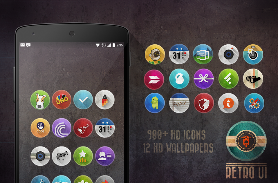 958x631 Icon Packs That You Must Have On Your Android Deviceround Two