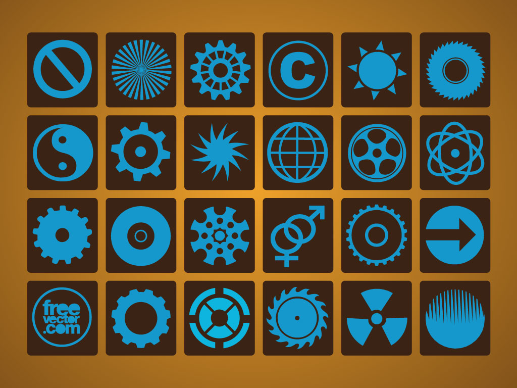 1024x768 Round Icon Pack