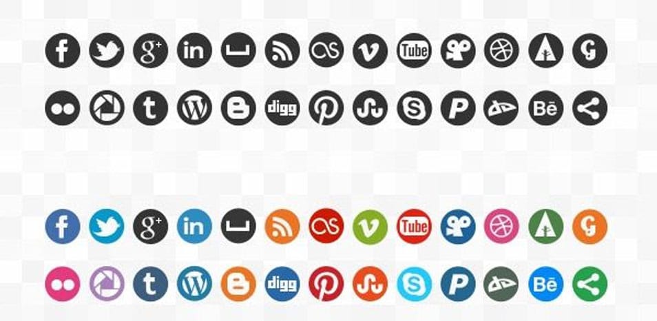 High Quality Free Social Media Icon Sets 954x466 High Quality Free Social Media Icon Sets