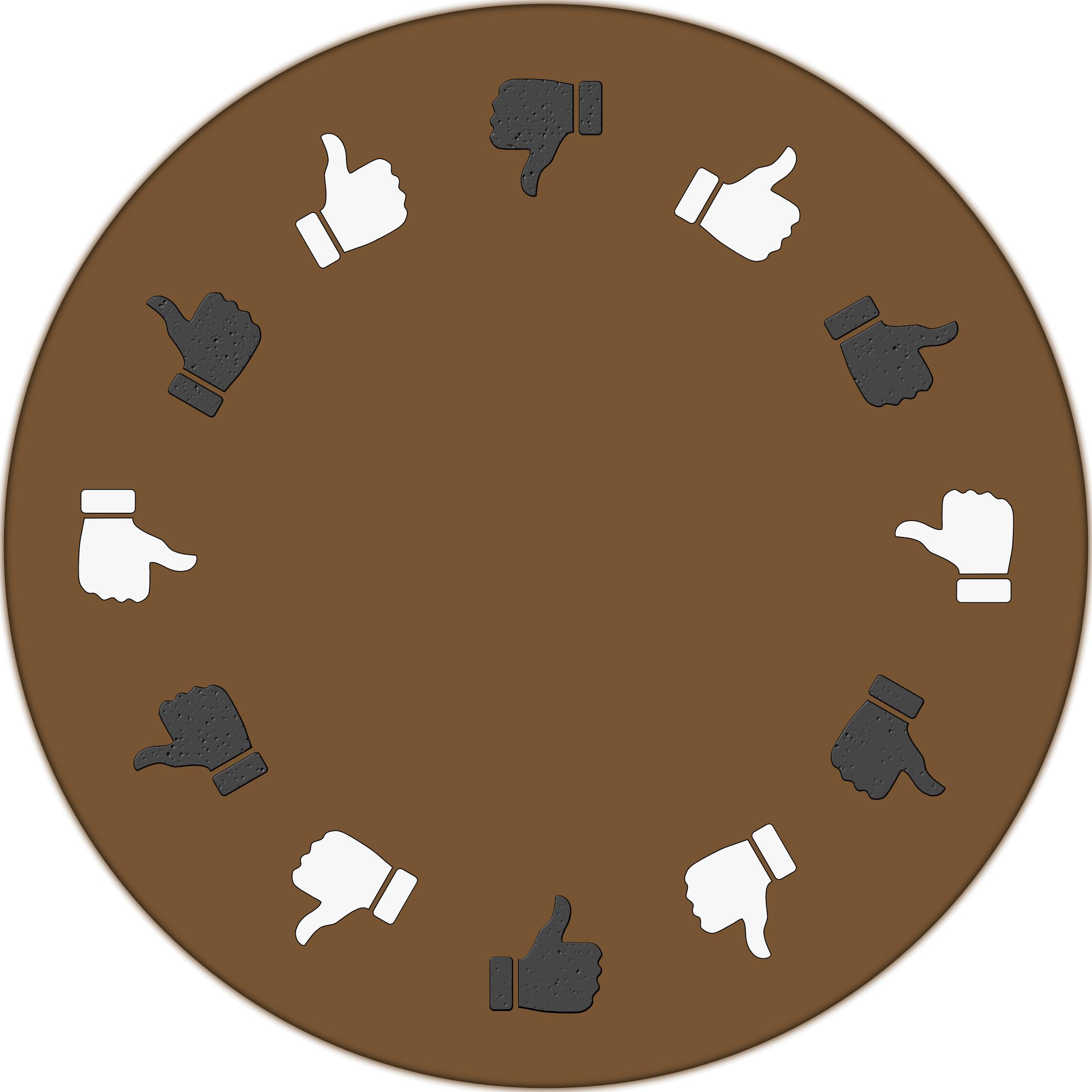 2400x2400 Round Table Vote Icons Png