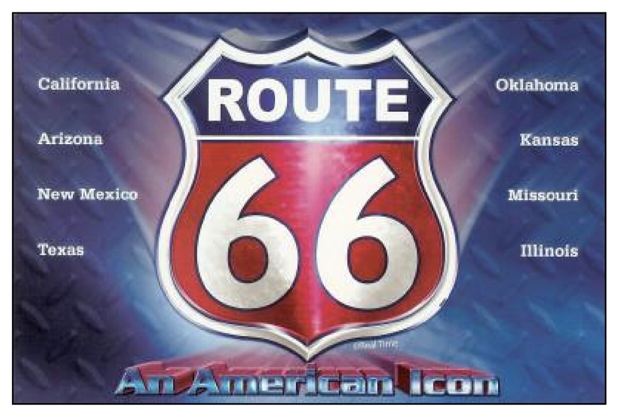 1242x834 Route American Icon Postcard