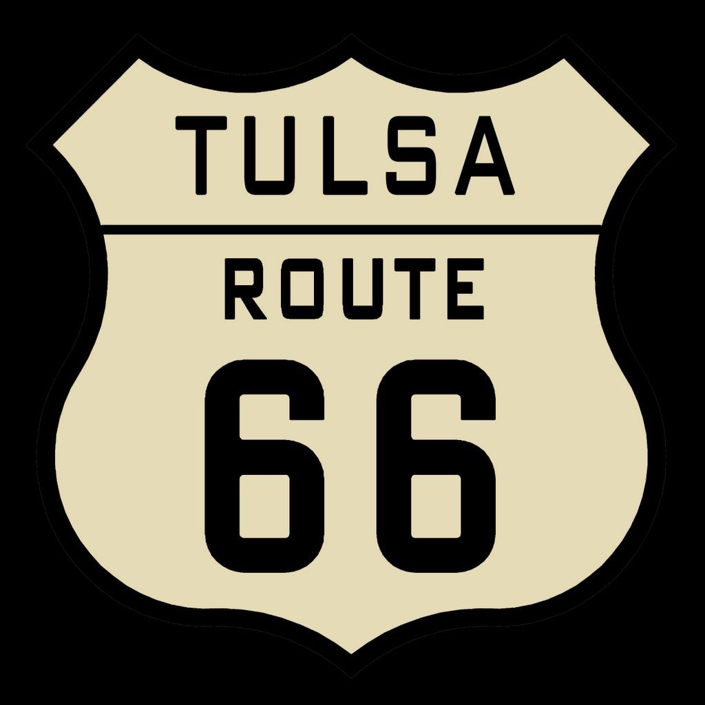 1024x1024 Route Tulsa Icon Art Project Route Sign, Route