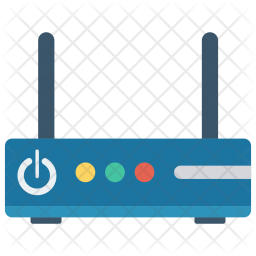 256x256 Router Icon Of Flat Style