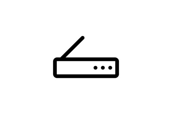 580x386 Router Icon Graphic