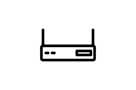 580x386 Router Icon Graphic