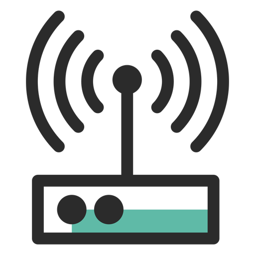512x512 Router Colored Stroke Icon