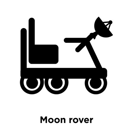 450x450 Moon Rover Icon Vector Isolated On White Background, Logo Concept