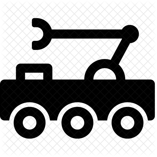 512x512 Space, Rover, Arm, Crane, Lift, Van, Transport, Science Icon