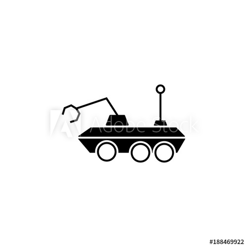 500x500 Moon Rover Icon Element Of Space Icons Premium Quality Graphic