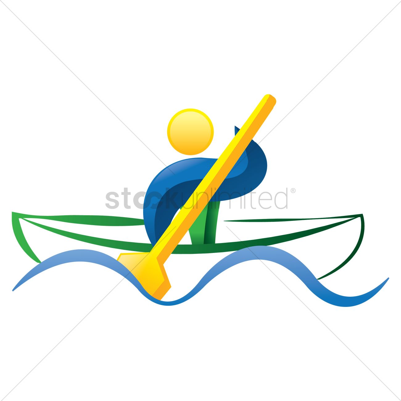 1300x1300 Rowing Icon Vector Image