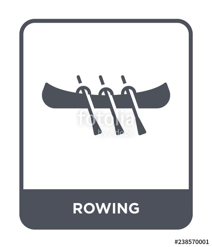 430x500 Rowing Icon Vector Stock Image And Royalty Free Vector