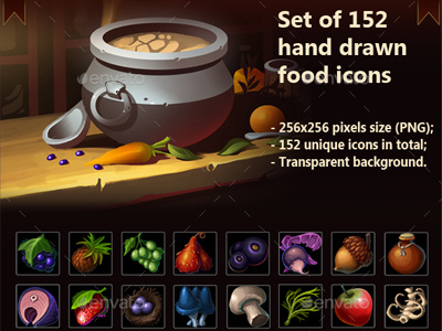 400x300 Food Icon Pack