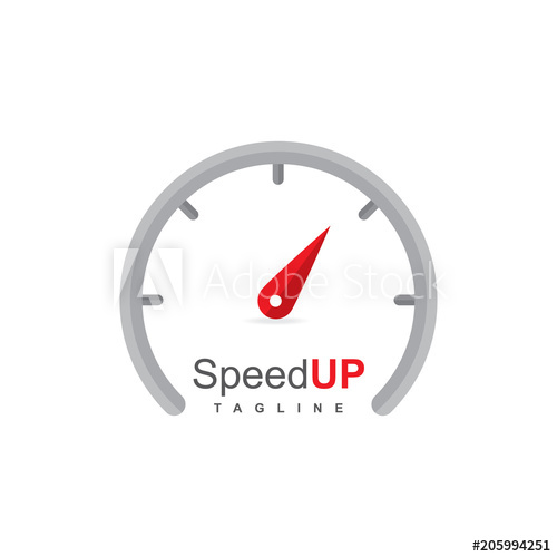 500x500 Speed Up Logo Design, Rpm Icon Vector