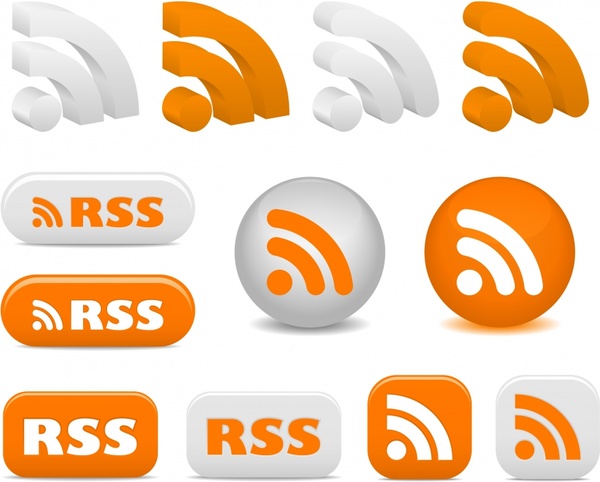 600x482 Rss Feeds Icon Vector Free Vector In Adobe Illustrator