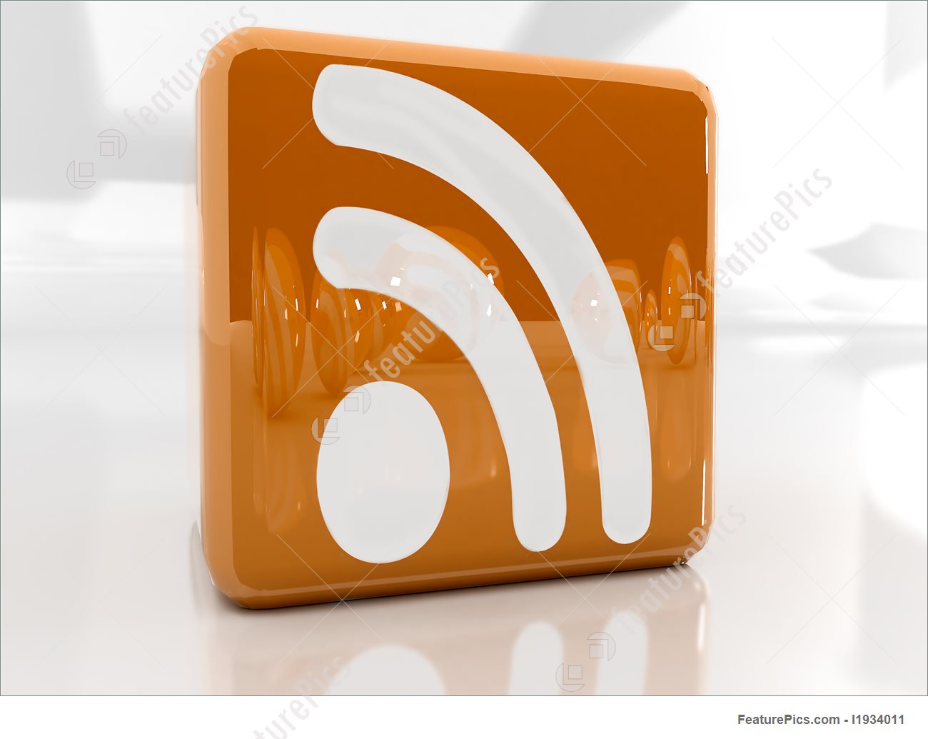 1300x1035 Illustration Of Rss Icon